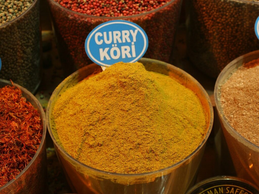 Curry powder blend; Nigerian formulations vary